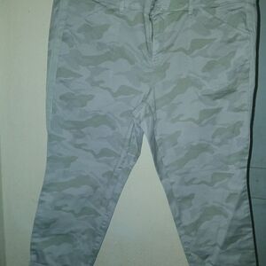 Torrid Gray Camouflage Pants